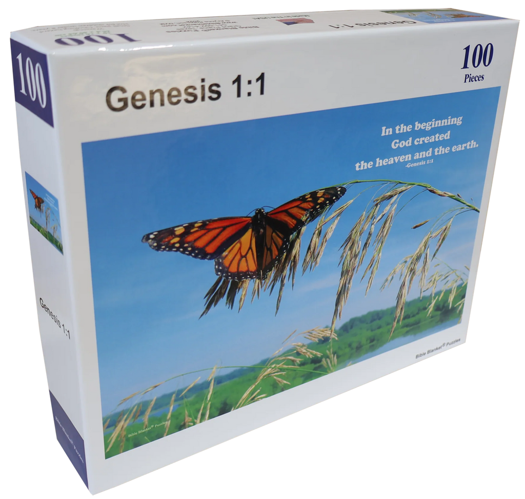 Genesis 1:1 - 100 Piece Puzzle