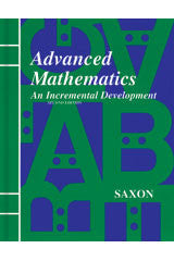 Saxon Advanced Math